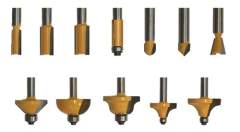 Набор фрез д/декоратив прим 12 шт хв 8м Энкор 10621