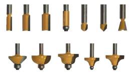 Набор фрез д/декоратив прим 12 шт хв 8м Энкор 10621