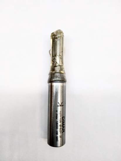 Фреза 1071109 DO NESTING DinamicX2 D=6 B=21 Z=3 хвостовик12 (L1-75 мм, L2-21 мм, D1-6 мм, D2-12 мм)