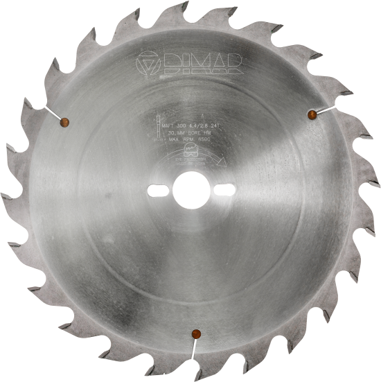 Пила Dimar 90120306 продольно D300x30x4,4 Z24 усиленные
