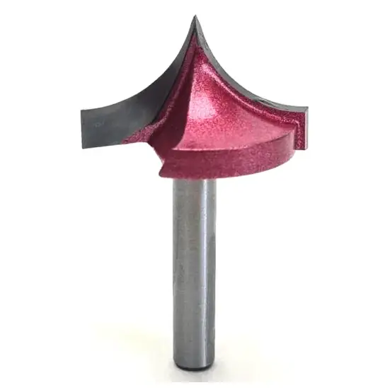 Фреза скругление R=9.5 i1=10 D=18x14x48 S=6 PROCUT PROFESSIONAL A1108 (L1-48 мм, L2-14 мм, D1-18 мм, D2-6 мм)