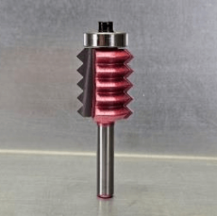 Фреза для сращивания "Треугольный шип" с нижним подшипником D=26x30 S=8 PROCUT 613822CP