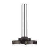 Фреза для выравнивания плоскости D=52,4 I=6,35 L=84 S=12мм Woodwork 923.6352.12 (L1-84 мм, L2-6.35 мм, D1-52.4 мм, D2-12 мм)