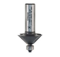 Фреза Dimar 1181009 фаска угловая 30° D34,9x20,6 L71 подшипник, хвостовик 12