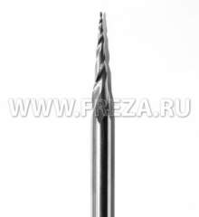 Фреза Greentools 2.2-6x7x57 Z2 RH R1.1