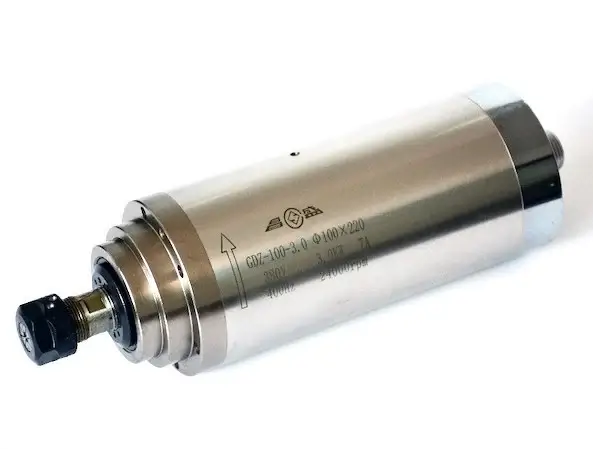 Промышленный шпиндель 1.5 кВт фрезерногого станка Woodtec Вудтек серии eco