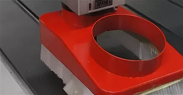 Кожух системы аспирации фрезерногого станка Woodtec Вудтек серии eco