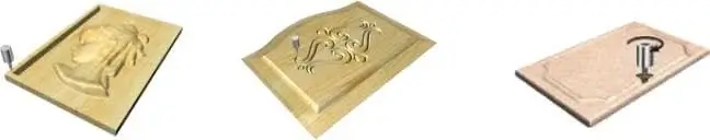 Схема обработки на фрезерном станке ЧПУ Woodtec